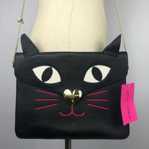Betsey Johnson Cat Clutch Crossbody